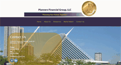 Desktop Screenshot of plannersfinancialgroup.com